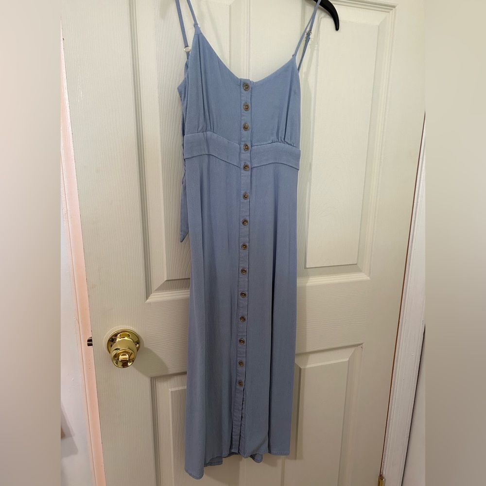 Pretty blue maxi dress